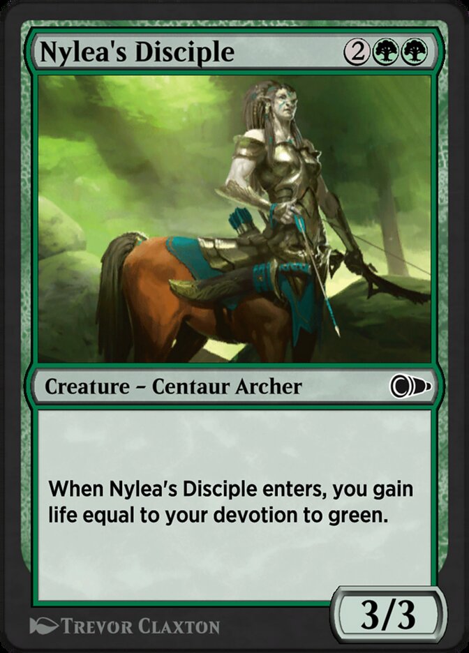 Nylea's Disciple - Card Image