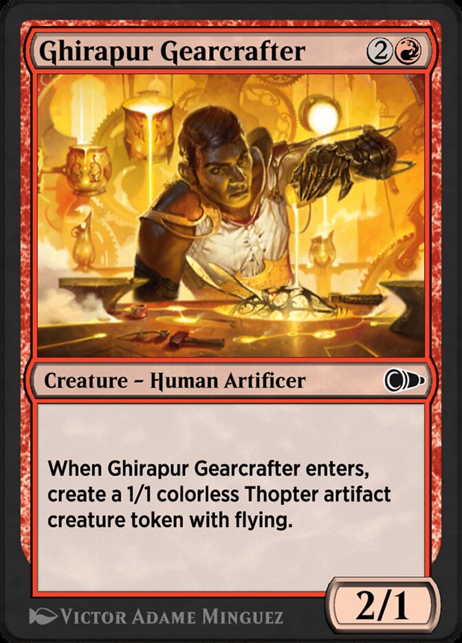 Ghirapur Gearcrafter - Card Image