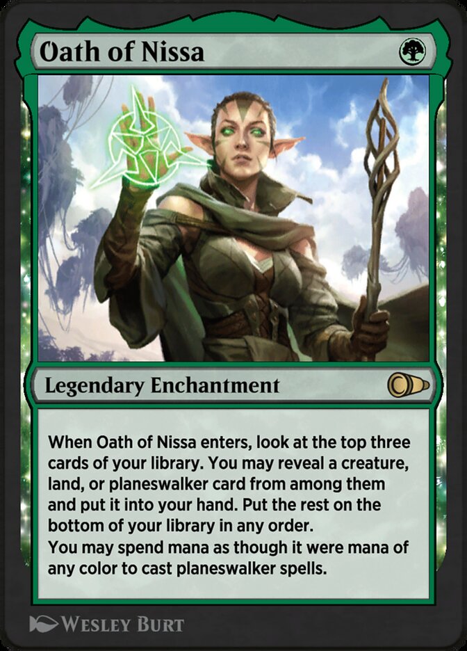 Oath of Nissa - Card Image