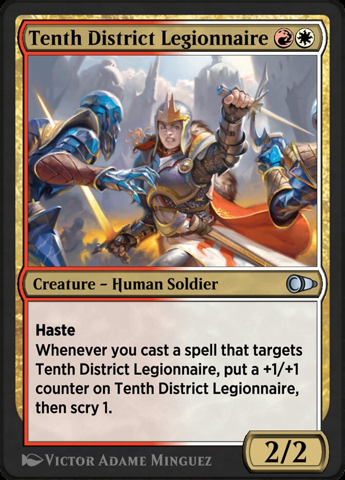 Tenth District Legionnaire - Card Image