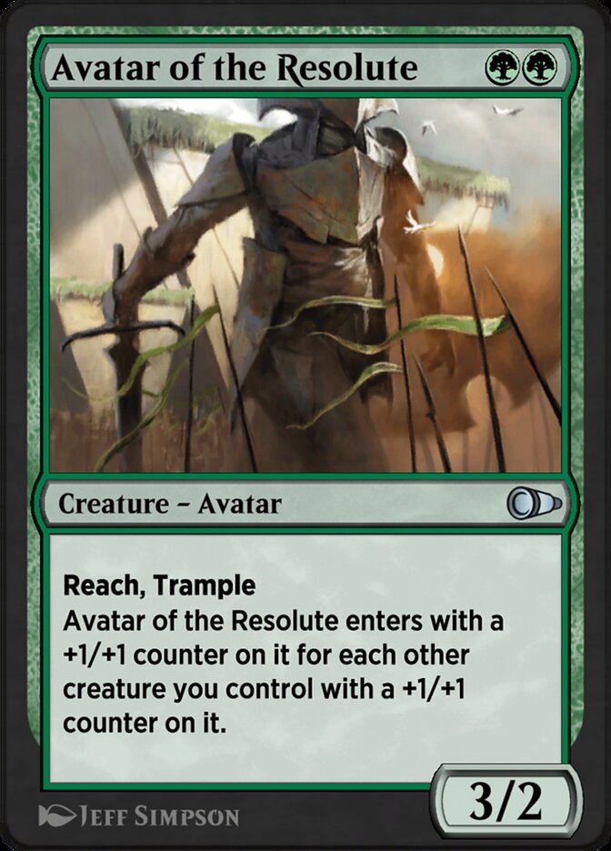 Avatar of the Resolute - Card Image