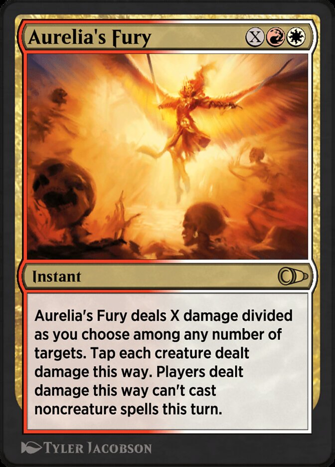 Aurelia's Fury - Card Image