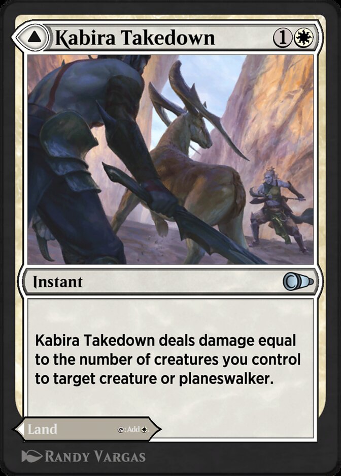 Kabira Takedown // Kabira Plateau - Card Image