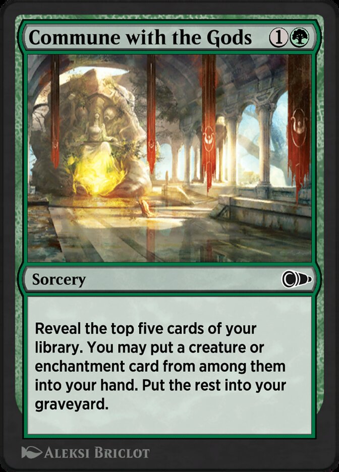 Commune with the Gods - Card Image