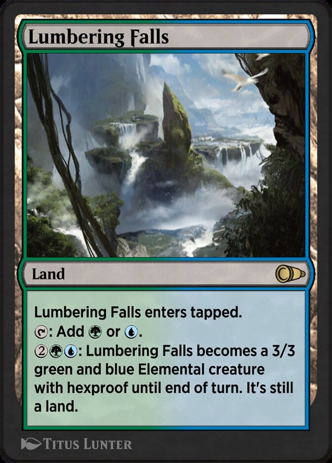 Lumbering Falls - Card Image