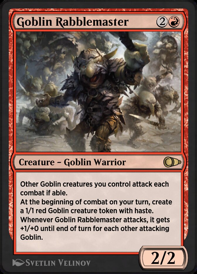 Goblin Rabblemaster - Card Image