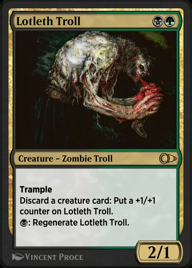 Lotleth Troll - Card Image