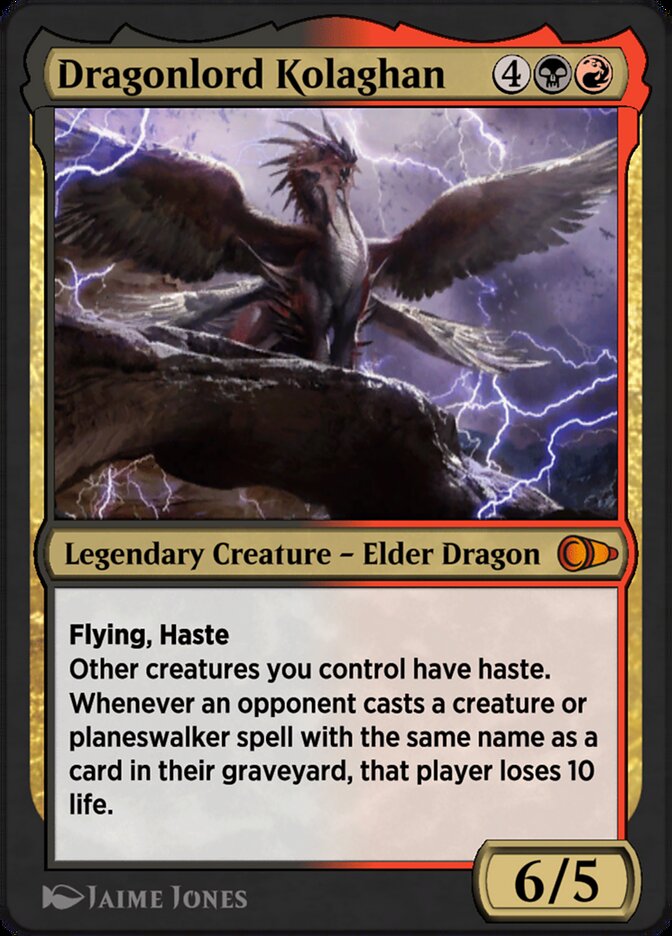 Dragonlord Kolaghan - Card Image